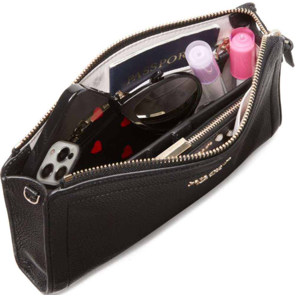 knott small leather crossbody bag